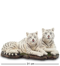 Статуэтка Пара снежных тигров 