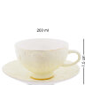 Чайный набор на 2 персоны белый Белла Мария Pavone AS-01, фотография чашки и блюдца