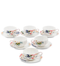 Чайный набор на 6 персон Принцесса Камилла Pavone JS-20
