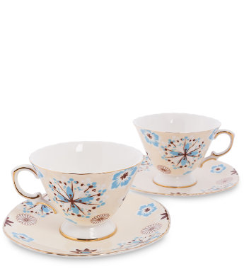 Чайный набор на 2 персоны в белом Антонелла Pavone AS-46