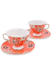Чайный набор на 2 персоны в красном Антонелла Pavone AS-43