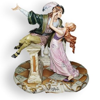 Статуэтка из фарфора Ромео и Джульетта La Medea LZ052/MED
