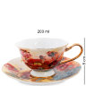Набор чайный на 6 персон Дольче Вита Pavone AS-83, фотография чашки с блюдцем