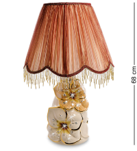 Лампа настольная с плафоном Яркие Цветы Ahura 103040