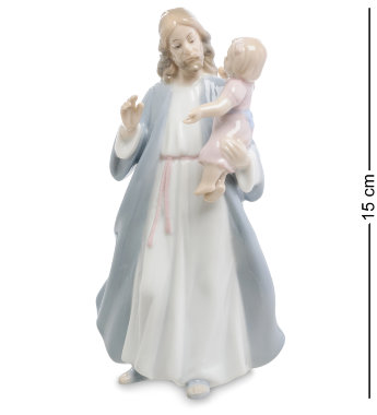 Статуэтка Иисус Христос с девочкой Pavone JP-40/22