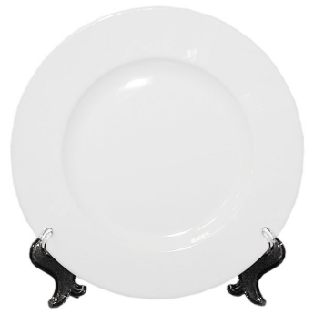 Набор из 6 тарелок для второго Круглая Лилия Glance J06-013WH-PL2/W