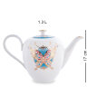 Сервиз для чая на 6 персон Мотылек Pavone JK- 98, фотография чайника