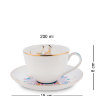 Чайный набор на 2 персоны Песня Мотылька Pavone JK- 94, фотография чайной пары