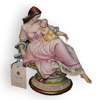 Статуэтка из фарфора Мама с ребенком Principe 781/PP