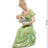 Музыкальная статуэтка Мама с ребенком в зеленом Pav CMS-27/ 8.