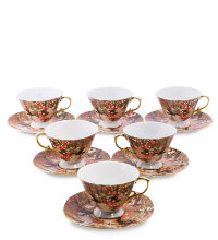 Набор чайный на 6 персон Ажур Дольче Вита Pavone AS-61