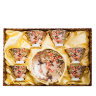 Набор чайный на 6 персон Ажур "Дольче Вита Pavone AS-61, фотография набора в коробке