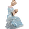 Музыкальная статуэтка Мама с ребенком в голубом Pavone CMS-27/ 9. Фотография с обратной стороны.