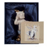 Фигурка Рождественский ангел с мешочком Pavone JP-47/ 6. Фотография фигурки в коробке.