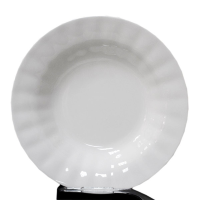 Набор из 6 тарелок для первого Белоснежный Ситец Glance J09-213G-PL4/W