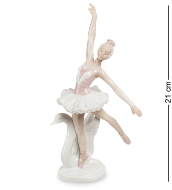 Фигурка Балерина - Белый Лебедь Pavone 104364