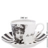 Чайный набор на 2 персоны Викторианская леди SL-12, одна кружка с блюдцем