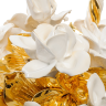 Статуэтка декоративная Корзина с белоснежными розами Ahura 107522, увеличенный вид