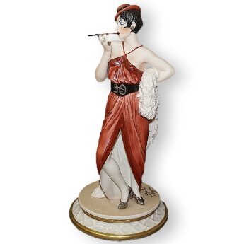 Статуэтка из фарфора Женщина с сигаретой, Модель 1925 г. Elite & Fabris 0114/EL