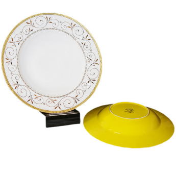Набор из 6 тарелок для первого Желтые Узоры Glance GS2-002/J05-165G-PL4