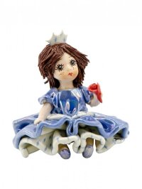 Статуэтка из фарфора девочка принцесса ZamPiva 00415