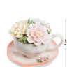 Композиция Розовая чашка Весенние цветы Pavone CMS-33/42