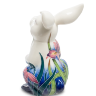 Фарфоровая статуэтка Маленький Кролик с цветком Pavone JP-262/ 6, оборотная сторона