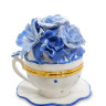 Шкатулка Чашечка  с голубыми цветами Pavone CMS-46/ 4.