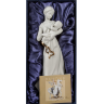 Статуэтка из фарфора Мама с ребенком и золотой лентой Pavone JP-48/18, упаковочный вид