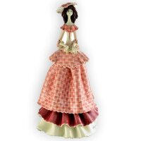Статуэтка из фарфора Леди в розовом платье ZamPiva 50009