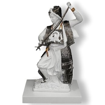 Статуэтка из керамики Самурай с мечом Ahura 1695/BOPL
