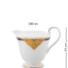 Сервиз чайный 22 предмета на 6 персон Золотой Палермо Pavone JK-194, фотография молочника