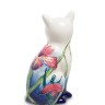 Статуэтка Фарфоровая Небесная Кошка с цветами Pavone JP-262/ 1, оборотная сторона