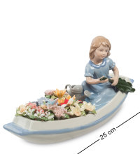 Композиция Девочка в лодке с цветами Pavone CMS-33/62 