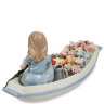 Композиция Девочка в лодке с цветами Pavone CMS-33/62. Фотография с обратной стороны.
