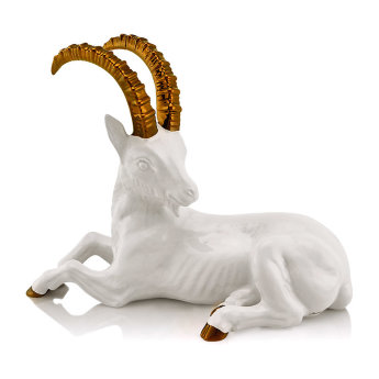 Статуэтка Коза с золотыми рогами AHURA R1550/A1/BK1V