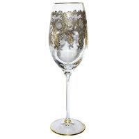 Набор бокалов для шампанского Золотые Узоры Cre Art