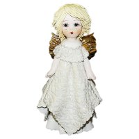 Статуэтка из фарфора Ангел со светлыми волосами ZamPiva 80154