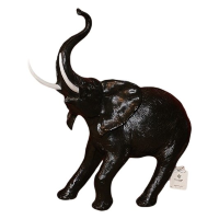 Статуэтка Большой Черный Слон Porcellane Principe 834N/PP