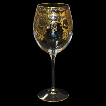 Набор бокалов для вина  Золотые Узоры Cre Art