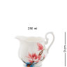 Чайный сервиз на 6 персон  Сакура в цвету Pavone JS-01. Фотография молочника.