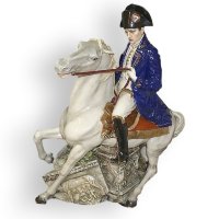 Статуэтка из фарфора Наполеон победитель на коне Elite & Fabris 184/EL