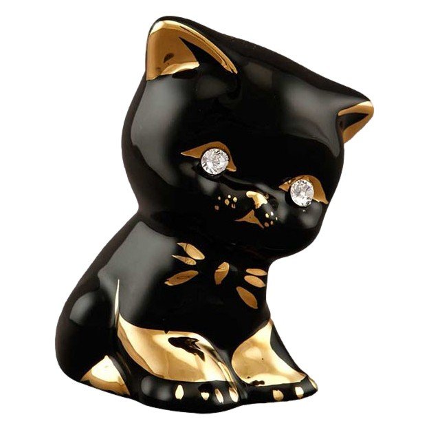 Товары для кошек нижний новгород. Статуэтка "котёнок", Ahura. Статуэтка черный кот. Фигурка черной кошки. Фигурка черного котенка.