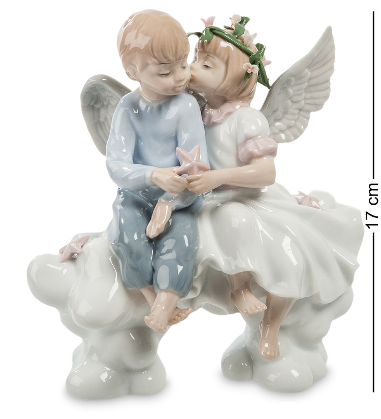 Фигурка два. Jp-22/ 3 фигурка два ангелочка (Pavone). Фигурка Амурчик Pavone e222017. Статуэтка Павоне 2 ангела. Павоне фарфор ангелы.
