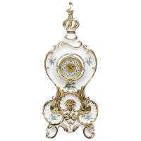 Часы в стиле барокко Ландыши Ahura 1458/BOD-MUG