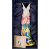Статуэтка-ваза "Платье Тропические Цветы Pavone JP-96/29. Фотография упаковки.