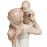 Статуэтка Девушка с ребенком Pavone 10118, портретный вид