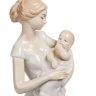 Статуэтка Девушка с младенцем Pavone 10119, портретный вид