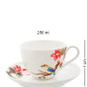 Чайный набор на 2 персоны Райские птицы Pavone JS-25.Фотография  чашки.