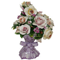 Цветочная композиция Букет роз Artigiano Capodimonte